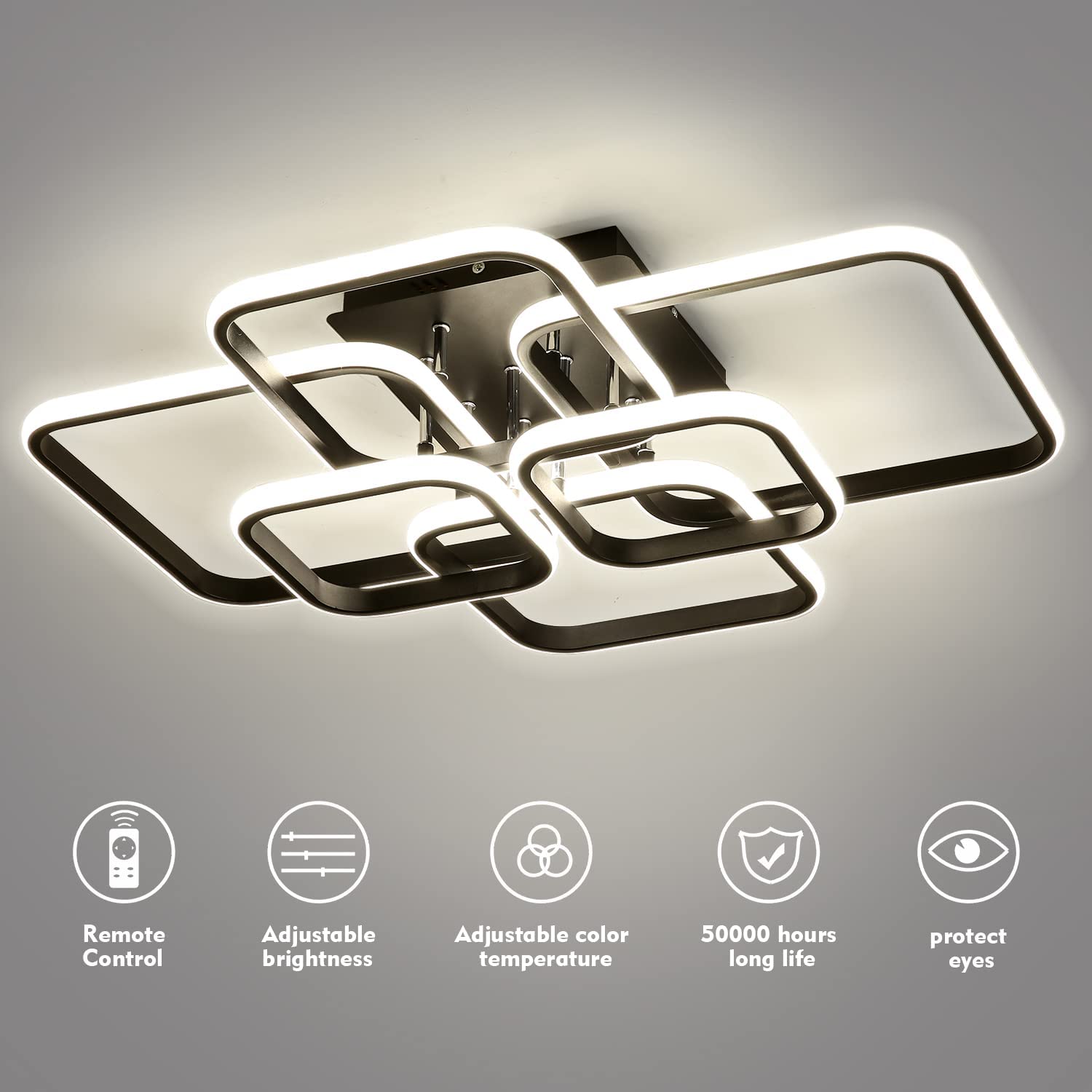 Dimmable Modern LED Ceiling Light